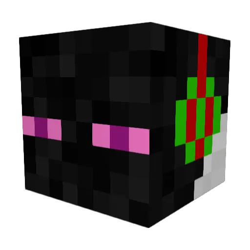 AldoSnacks Minecraft avatar head, 3D render
