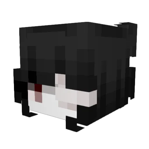 AleCas23 Minecraft avatar head, 3D render