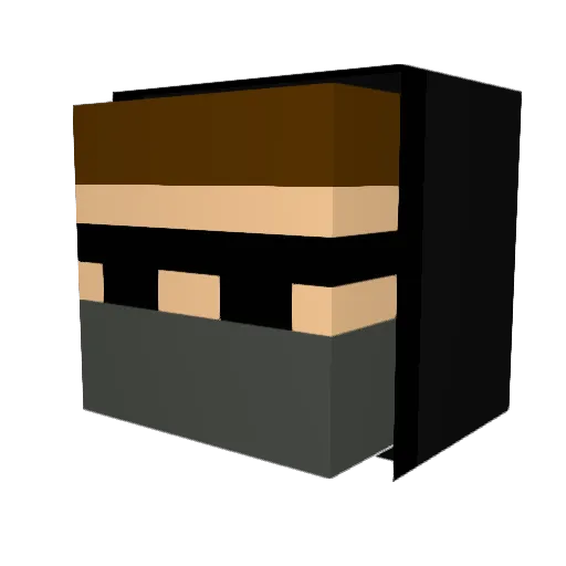 AleCz_RO Minecraft avatar head, 3D render