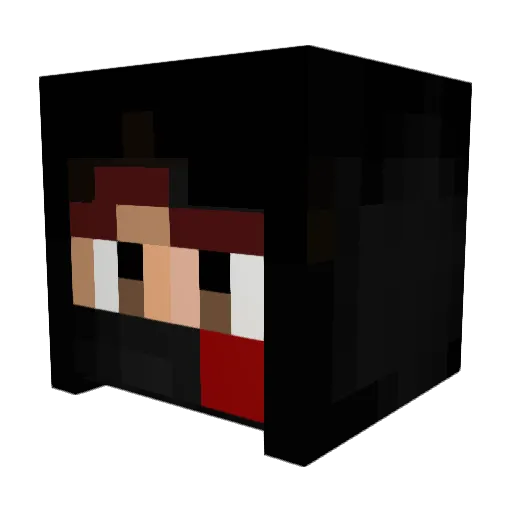 AleG2181 Minecraft avatar head, 3D render