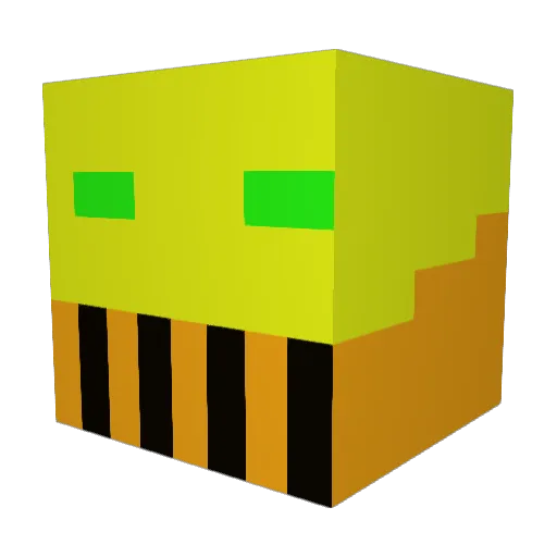 AlePelle2015 Minecraft avatar head, 3D render