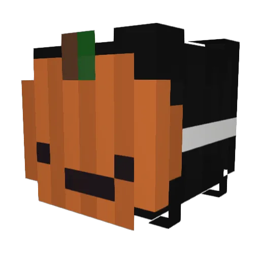 AleRepsYT Minecraft avatar head, 3D render