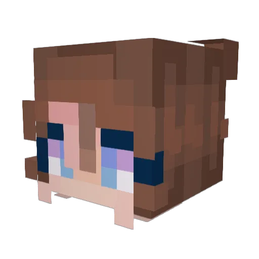 AleShadowhunter Minecraft avatar head, 3D render