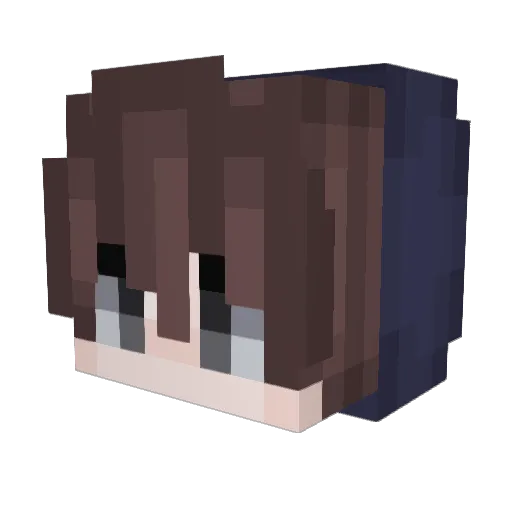 AleTara2006 Minecraft avatar head, 3D render