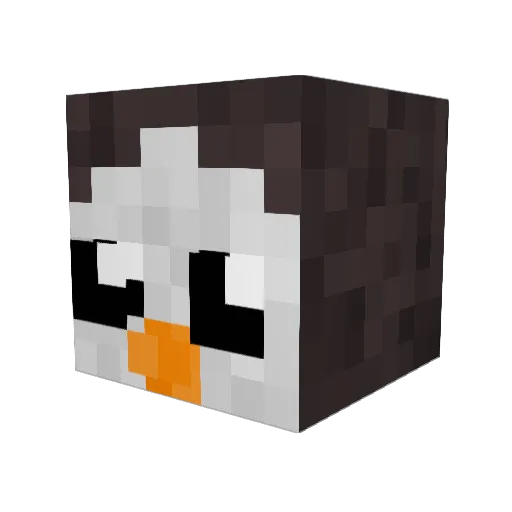 Alearoma64 Minecraft avatar head, 3D render