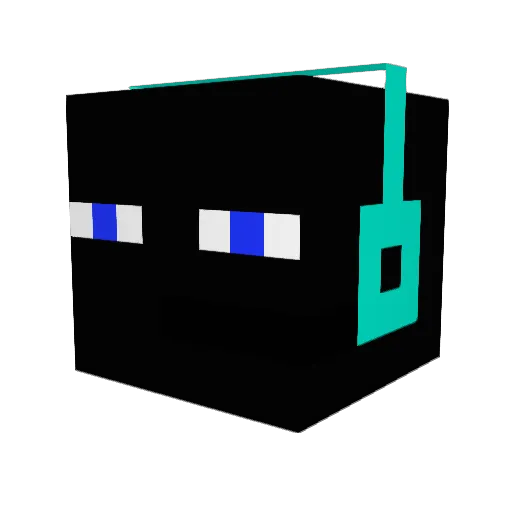 Alec1015 Minecraft avatar head, 3D render