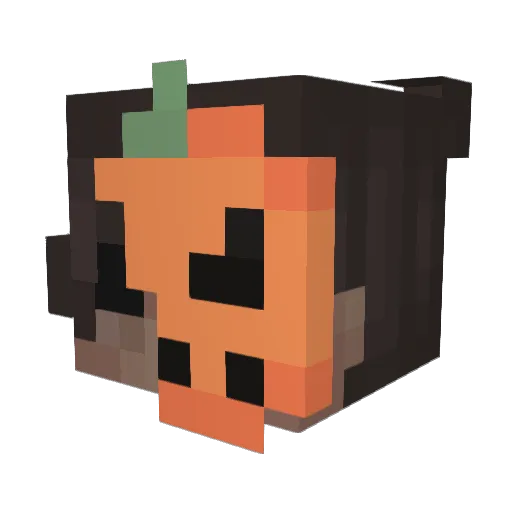 AlecWasAGod Minecraft avatar head, 3D render