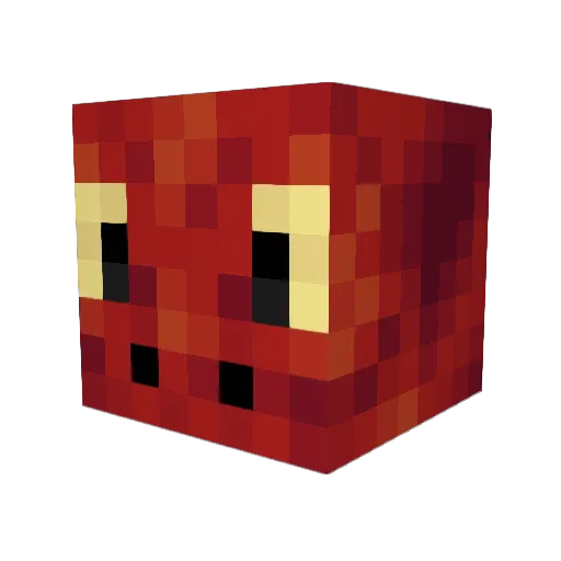 Alec_LW Minecraft avatar head, 3D render