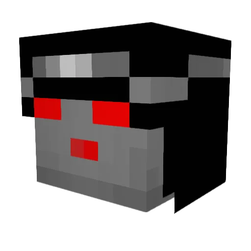 Aleeex76 Minecraft avatar head, 3D render