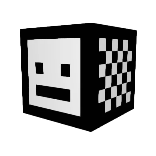 Alefran107 Minecraft avatar head, 3D render