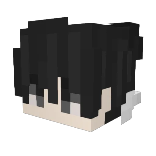 Alejandro_07xd Minecraft avatar head, 3D render