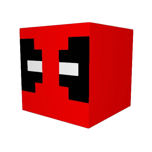 Alek23 Minecraft avatar head, 3D render