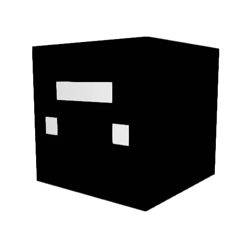 Alek3245 Minecraft avatar head, 3D render