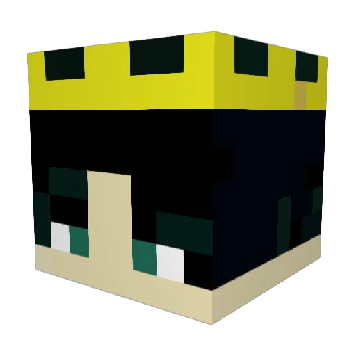 Aleksandar6969 Minecraft avatar head, 3D render