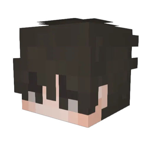 Aleksyy27 Minecraft avatar head, 3D render