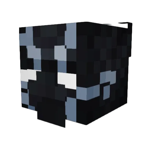 Alel11 Minecraft avatar head, 3D render