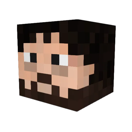 Alemander94 Minecraft avatar head, 3D render