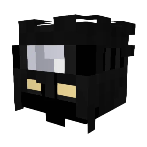 Alemanhaa Minecraft avatar head, 3D render