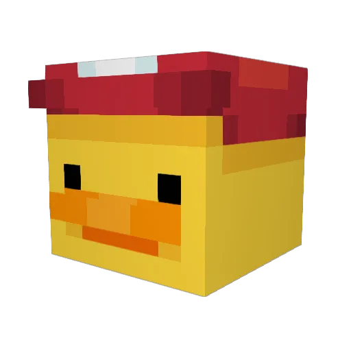 Alemar520 Minecraft avatar head, 3D render