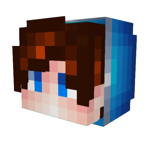 Alender001 Minecraft avatar head, 3D render