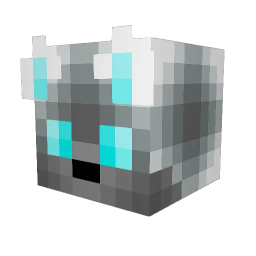 Alentir33 Minecraft avatar head, 3D render