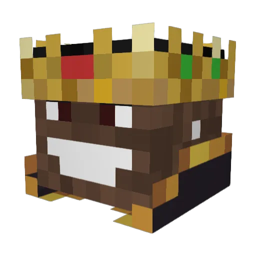 Alenyed410 Minecraft avatar head, 3D render