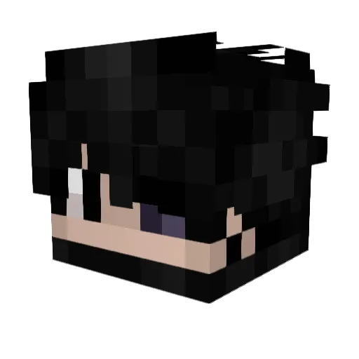 Alepane89 Minecraft avatar head, 3D render