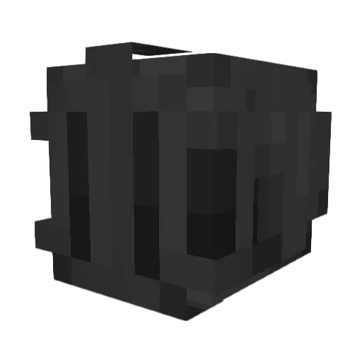 Alesanda Minecraft avatar head, 3D render