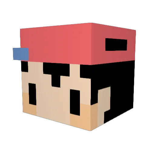 Alessandro98 Minecraft avatar head, 3D render