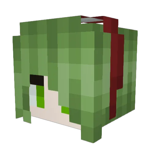 Alessandro_M Minecraft avatar head, 3D render