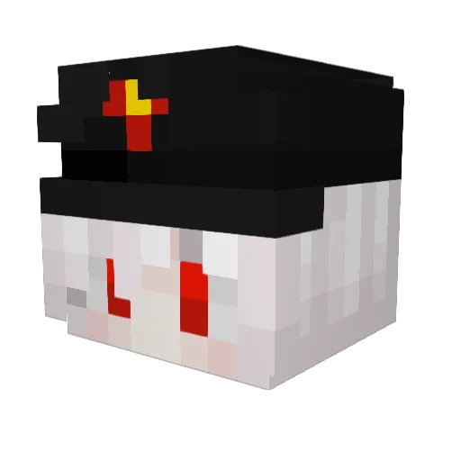Alesso666 Minecraft avatar head, 3D render
