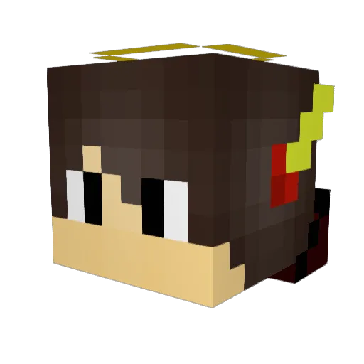 Alex1259871 Minecraft avatar head, 3D render