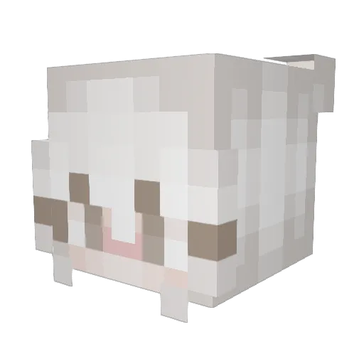 Alex1stragic Minecraft avatar head, 3D render