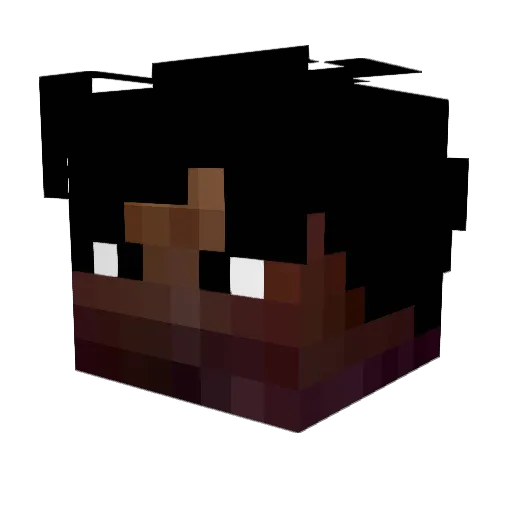 Alex354590 Minecraft avatar head, 3D render
