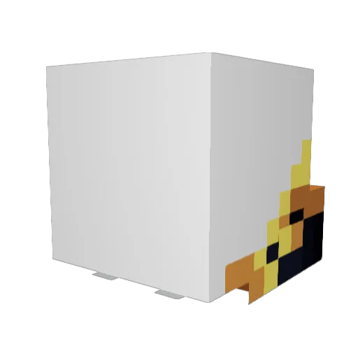 Alex5215 Minecraft avatar head, 3D render