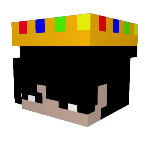 Alex5391 Minecraft avatar head, 3D render