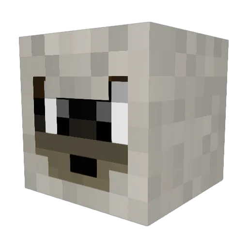 Alex777Alex Minecraft avatar head, 3D render