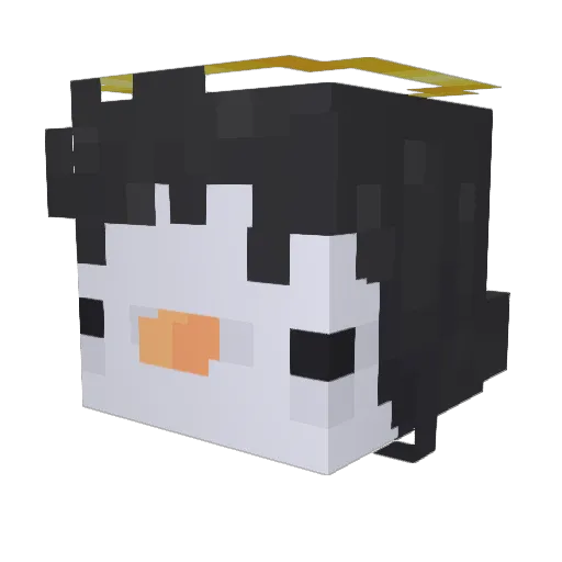 Alex828280 Minecraft avatar head, 3D render
