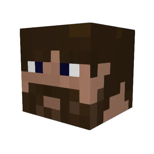 Alex851806 Minecraft avatar head, 3D render