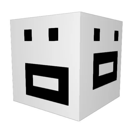 Alex91k Minecraft avatar head, 3D render
