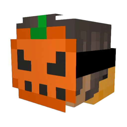 Alex946 Minecraft avatar head, 3D render
