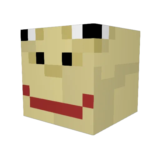 AlexAkers56 Minecraft avatar head, 3D render