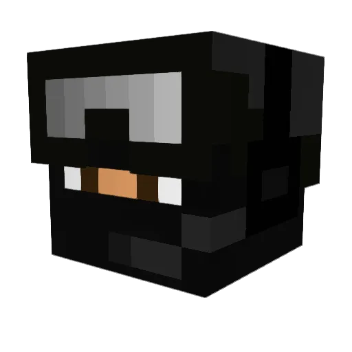 AlexBogOtac Minecraft avatar head, 3D render