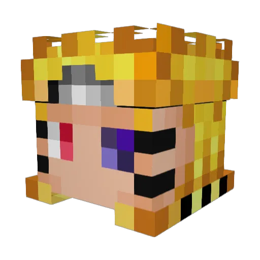 AlexBro_MC Minecraft avatar head, 3D render