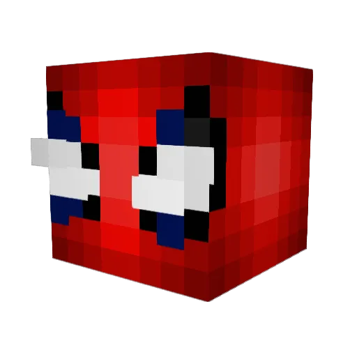 AlexEllis02 Minecraft avatar head, 3D render