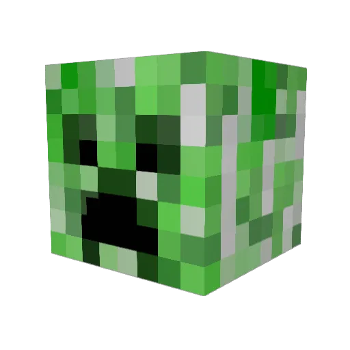 AlexEmile24 Minecraft avatar head, 3D render