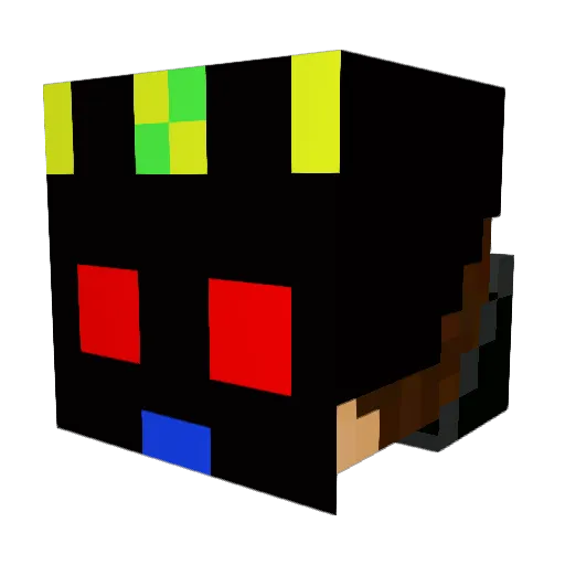 AlexEstu15 Minecraft avatar head, 3D render