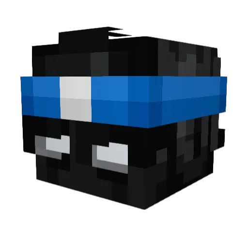 AlexFirehead1 Minecraft avatar head, 3D render