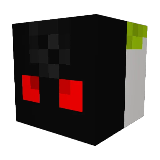 AlexIaco15 Minecraft avatar head, 3D render