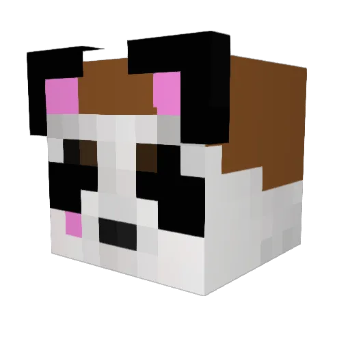 AlexMadger84 Minecraft avatar head, 3D render